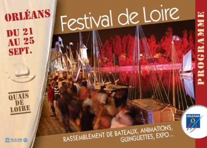 Dépliant pour le grand rassemblement du festival de Loire