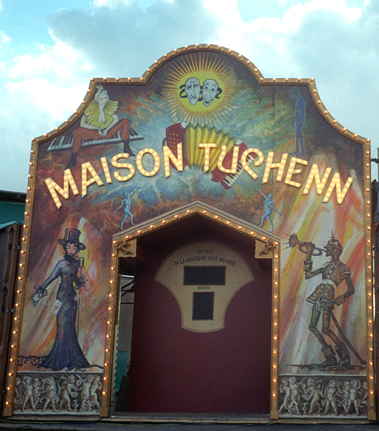 maison Tuchenn: vue du frontispice